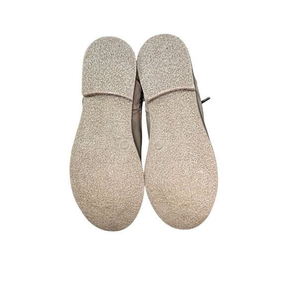 Sonoma Boys Ryderr Taupe Lace-Up Easy Zip Boots Size 2 Durable Suede - Picture 6 of 8